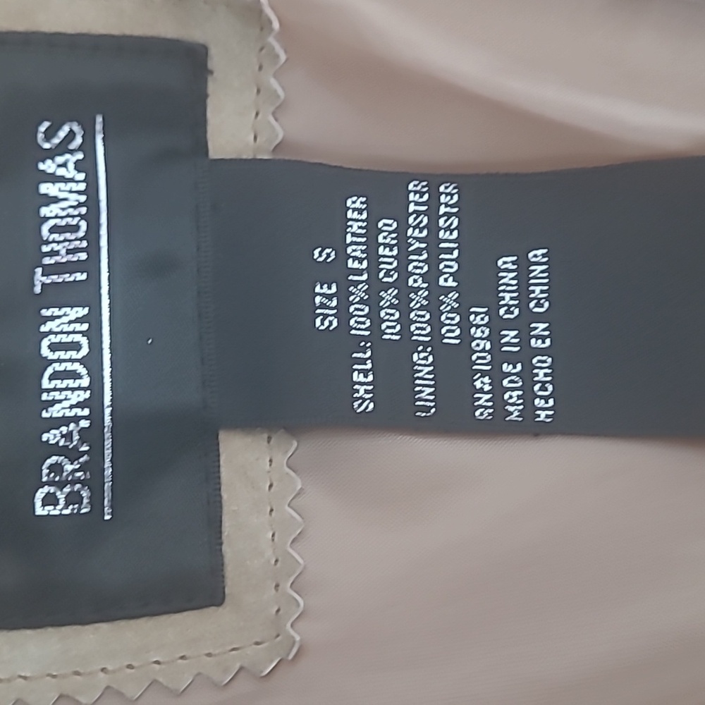 Brandon Thomas Tan Women's Blazer - Picture 2 of 6